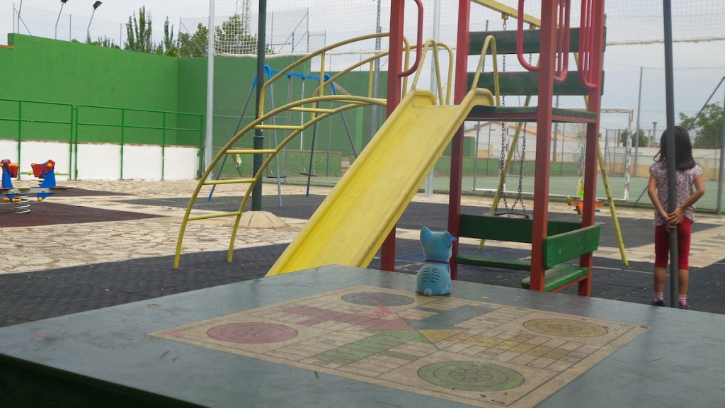 Parque infantil de la piscina