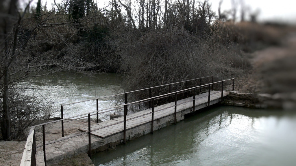Canal del Ebro desde el azud hasta la noria