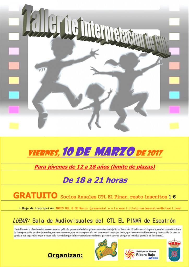 Taller interpretacion  de cine