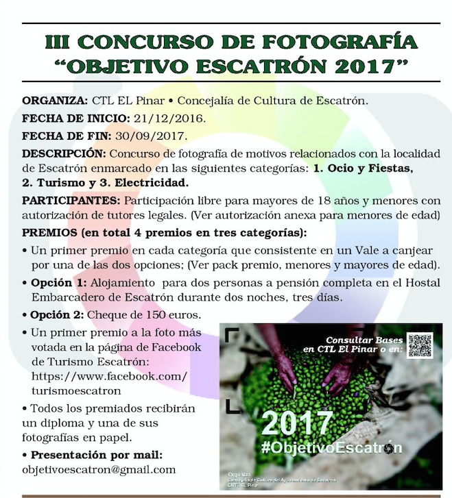 Objetivo Escatrón 2017 Objetivo Escatrón 2017