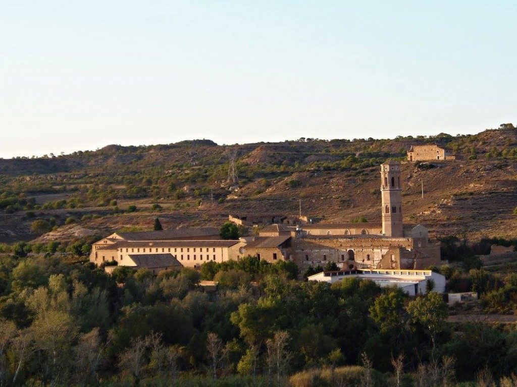 Monasterio de Rueda desde Escatrón