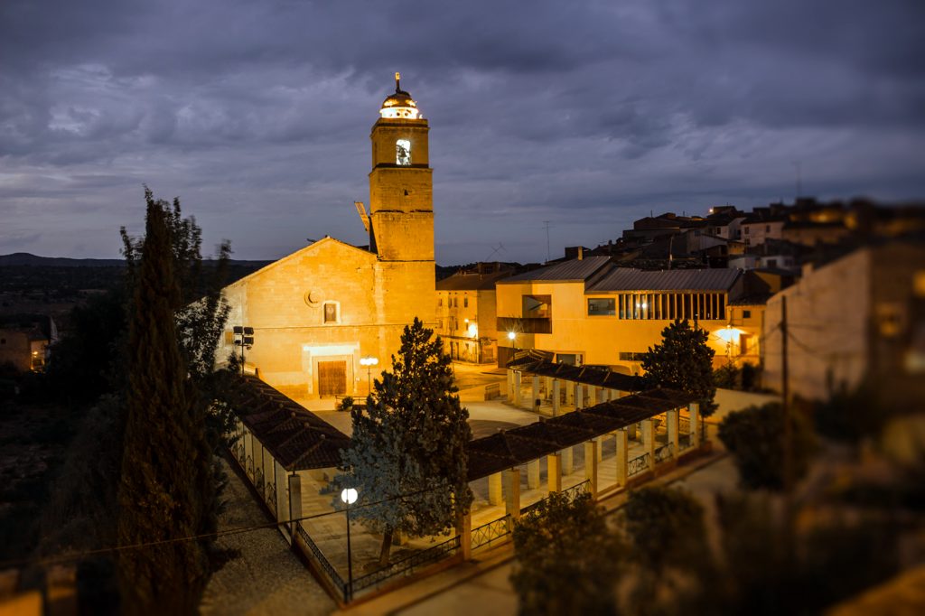 Plaza de la Iglesia de Escatrón